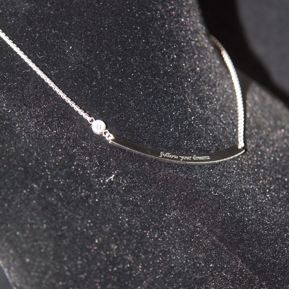 follow your dreams 14kt Gold Dipped Swarovski - Picture 5 of 8